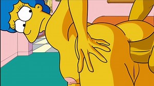 SIMPSONS PORNO MARGE IM DOGGYSTYLE ANAL GEFICKT