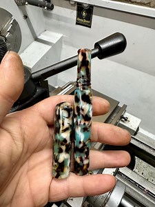 14mm Flat Savannah Model. Square Thread Cap/body Closure. #6 Bock Nib. Cellulose Material. - Etsy Australia