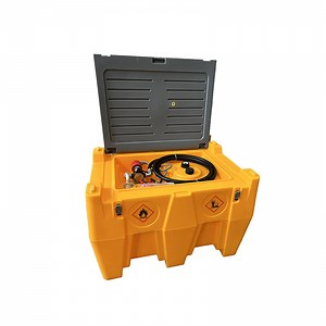 [Hot Item] Hot Sale 240L 480L Plastic Diesel Transfer Tank Mobile Diesel Petrol Fuel Oil Storage Tank for Vehicle Refueling