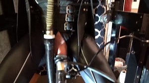 The Bondage Monster Gas Mask & Leather Suspension, Electro, Venus Milking and Machine Fuck