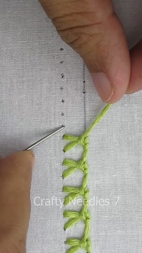 139K views · 1.2K reactions | Most viral李 cutest border design tutorial #border #popular #cute #reels2024viral #learning #fbreels #useful #tutorial #everyone #viralreelsfb #satisfying #reelsviral #embroidery #content #diy #fypシ゚viral #fyp #support #facebookreels #foryou #shorts #viral #reels #trending #foryoupage #viralreels #reelsfb #viralvideo #reelsvideo | Crafty Needles 7 | Facebook