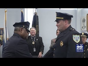Pinning Ceremony held for Lieutenant Randolph in Springfield