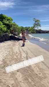 8.7K views · 482 reactions | Beach cruising, elevated. #wishyouwerehere Onewheel Mauna Kea Beach Hotel | Kawehi | Facebook