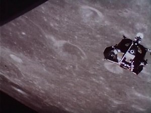 File:Apollo 11 Lunar Module accent stage approach and rendezvous before docking with the command module in lunar orbit.arc.1257628-q2.ogv - Wikimedia Commons