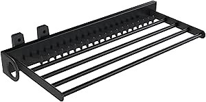 14 Hooks and 4 arms Pull Out Trouser&tie Rack Folded Closet Organizer