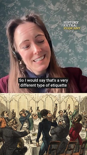 Dr Amy Boyington (@Dr Amy Boyington ) explains where people relieved themselves at Georgian dinner parties – and the large audiences that could be involved. Listen to the full conversation ad-free on the HistoryExtra app or search 'historyextra' wherever you listen to podcasts. 📸 by Getty Images #HistoryExtra #History #GeorgianLife #Georgians #Etiquette