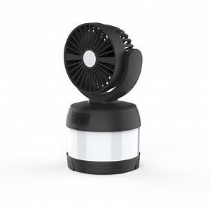 [Hot Item] Portable Rechargeable Camping Lantern with Mini Fan and Power Bank