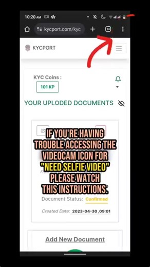 How to fix videocam not showing for liveness verification? Please watch this video below #sidrabank #sidrachain #sidra | SIDRA BANK Worldwide