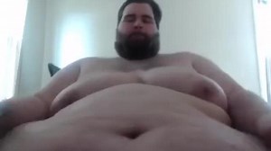 Massive Superchub Gainer Plays With His Belly, Talks Dirty