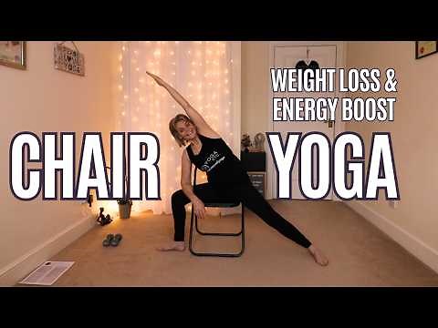30 min Chair Yoga for Seniors & Beginners | Full Body Toning, Weight Loss & Energy Boost