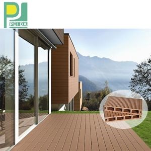 [Hot Item] WPC Waterproof Outdoor Flooring Wood Texture Plastic Composite Decking Boards