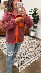 This colorful colorblock jacket keeps the chill out and a smile on your face with its comfy, relaxed fit and its contrast multicolored touches! Staying warm never felt so fun! #ChicAndComfy #OuterwearFashion #ColorfulFashion #StreetStyle #FashionInspiration #LayeringStyle #CozyAndChic #WinterFashion #FashionStyle #ColorblockJacket | Grace and Lace