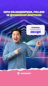 Hidup lagi capek-capeknya.. Tapi kok begitu liat ini, langsung kebayar rasa capeknya 😆 Enaknya top up game apa ya? Mumpung lagi ada banyak promo nih 🤔 | Codashop