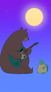 35K views · 1.6K reactions | 29_Bear and turtle jamming @Red Hot Chili Peppers #vibes #redhotchilipeppers #animation #fyp | Lee Lee | Facebook