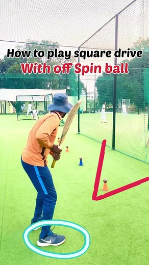 How to square drive #cricket #cricketlovers #cricketfans #cricketer #cricketworld #worldcricket #viratkohli #foryou #viralreels #facebookreels #cricketreels #facebookshorts #facebookviral #cricketcoaching #BCCI #ICC | Bhardwaj Cricket Club