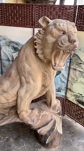 how to make wooden tiger #mechanic #auto #mechanicsteve #inspiring #motivation #handwashchallenge #mechaniclife | Amazing life