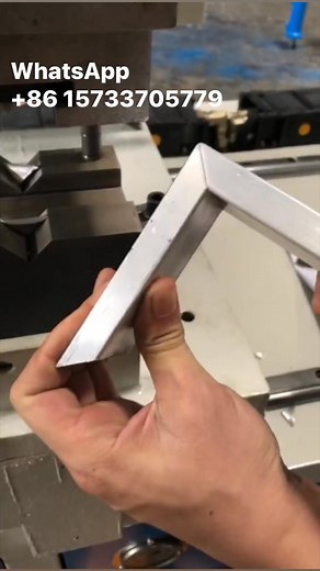Square tube corner cutting machine made in China | Toby Sigrid