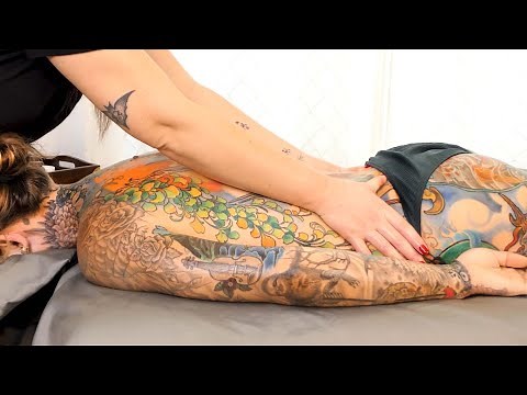 Full Back Massage, for Pain & Stress Relief | Manifesting Positive Reality, Happiness & Joy