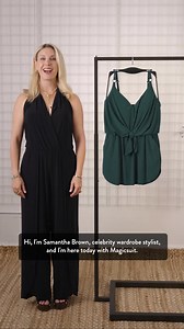 One and done ✔️ The Kami Swim Dress: built-in sculpting, removable soft cups, pockets, and an adjustable tie waist for instant definition. | Miraclesuit