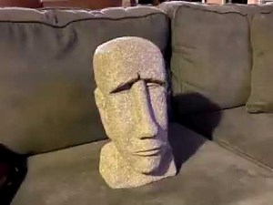 Sad moai