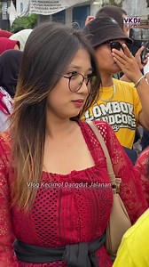 Kebayak Merah Joget Tipis2 Bareng Dangdut Jalanan Irama Dopang | Vloq Kecimol Dangdut Jalanan