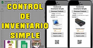 CONTROL DE INVENTARIO CON GOOGLE SHEETS Y MIT APP INVENTOR