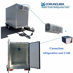 [Hot Item] 110V 220V 240V Monoblock Chiller Freezer Refrigerator Cooler for Walk-in Small Mobile Refrigerated Trailer