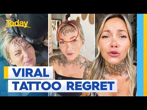 Why influencer faked 'Kevin' forehead tattoo after it went viral on TikTok | Today Show Australia
