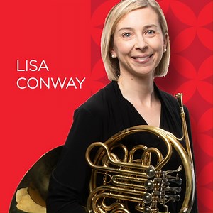 Musician Monday: While not on stage with the CSO, French Horn player Lisa Conway enjoys exploring local parks and restaurants with her family. You may also find her gardening, baking or even practicing on a "tube horn," a length of plastic tubing, bought from the hardware store, that a horn mouthpiece fits into. Learn more about Lisa here --> bit.ly/3w8ifqg | Cincinnati Pops Orchestra