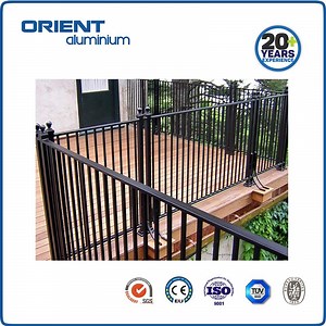 [Hot Item] Customized Horizontal Aluminium Freedom Outdoor Exterior Metal Handrail