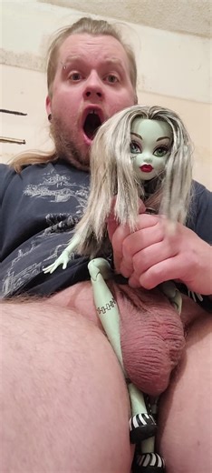 Tay lor kyle Monster High girl doll frankie stein CUM