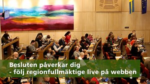 3.4K views · 12 reactions | Besluten påverkar dig - se regionfullmäktige live Följ direktsändningen från regionfullmäktige 23 april med start 10.00 på regionstockholm.se https://www.regionstockholm.se/om-region-stockholm/organisation/politisk-organisation/regionfullmaktige/regionfullmaktige-webbsandning/ | Region Stockholm | Facebook