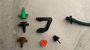 Easy assembling of a micro jet for your irrigation | Radical Farmer - Organic Farm7