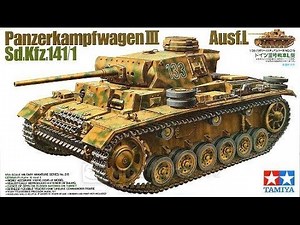 What's in the Box? The 1/35 Tamiya Pz.Kpfw. III ausf. L