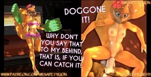 Sandy Cheeks InstantLoss (Nur Schleife, kein Ton)