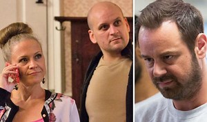 Eastenders: Stuart watches Linda while she sleeps