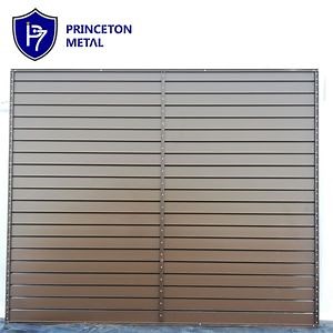 [Hot Item] Custom Aluminum Horizontal Luxury Privacy Garden Screen Powder Coated Slat Fence