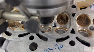 2.3K views · 19 reactions | RBB head turbo setup. -cnc porting -beryllium copper seat -bronze guide -ferrea valve #nastyportflow #cylinderheadshop #cncporting # | NASTY PORT FLOW | Facebook