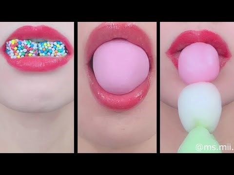 ASMR Emoji Eating Callenge 98