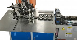 [Hot Item] Customized 2D CNC Flat Wire Bending and Intermediate Frequency Butt Welding Machine