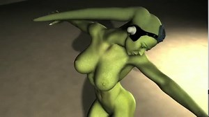 Oola (Twilek) dance for Jabba