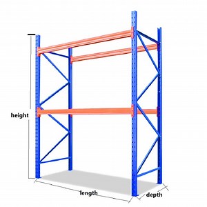 [Hot Item] High Duty Selective Warehouse Storage Steel Vertical Pallet Racking Systems Pallet Rack From China with Manufactures Price