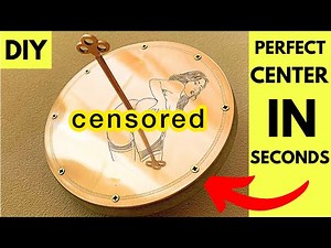 A Tool Like No Other: Artistic Center Finder with Vintage Flair/ Hand-Engraved Copper Center Finder