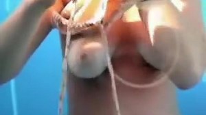 Beach change cabin vixen tan lined trimmed beaver