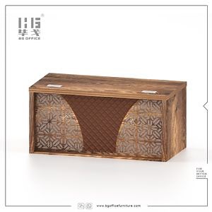 [Hot Item] Commercial Classic Style Wooden Furniture Melamine Hotel Computer Table School Office Desk