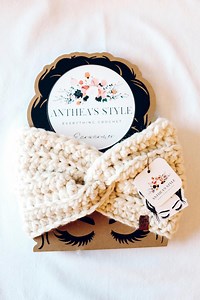 Handmade Chunky Crochet Ear Warmer | Cream | Women’s Headband | Winter Accessory - Etsy Canada
