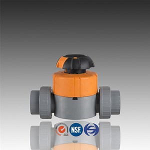 [Hot Item] DIN ASTM JIS Standard CPVC Diaphgram Valve with Union