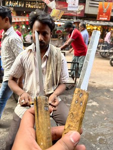 3.6K views · 20 reactions | Chaku Dhar Lagane Ka Desi Jugad  | Bhookhasher | Facebook