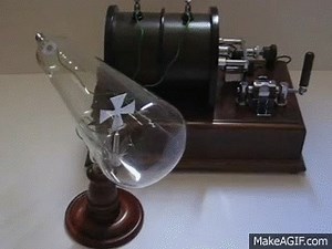 Crookes Maltese Cross tube on Make a GIF