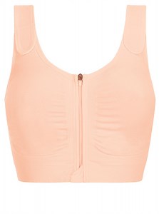 Amoena Leyla Seamless Surgical Mastectomy Bra - Rose Nude